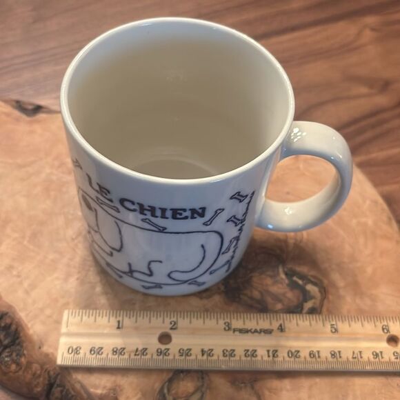 Vintage Mug 1978 Taylor and Ng Le Chien Tigre 10oz Coffee Blue San Francisco Ret - Picture 6 of 8